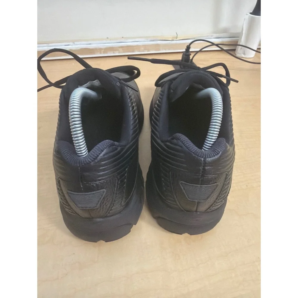 Brooks Addiction Walker 2 Black Leather Walking Shoes 1103181D072 Mens 10.5 D